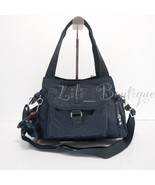 NWT Kipling HB7678 Felix L Handbag Shoulder Crosbody Purse Nylon True Bl... - $79.95