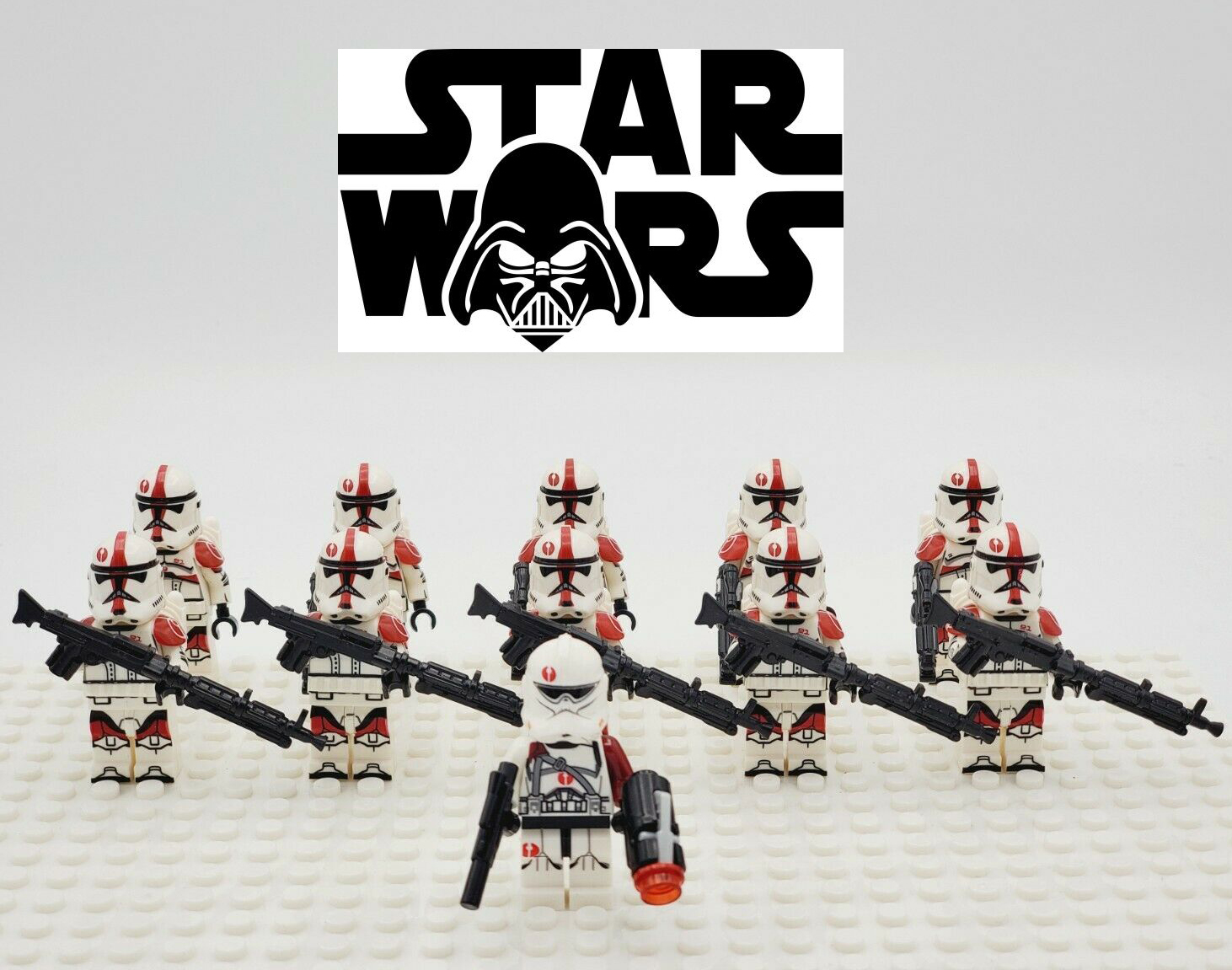 Star Wars Neyo 91st Recon Corps Clone Troopers Army Set 11 Minifigures Block Toy