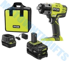 RYOBI P1833 Cordless Impact Wrench 3 Speed 1/2" 18V Kit w/ Battery & Charger NEW - $143.32