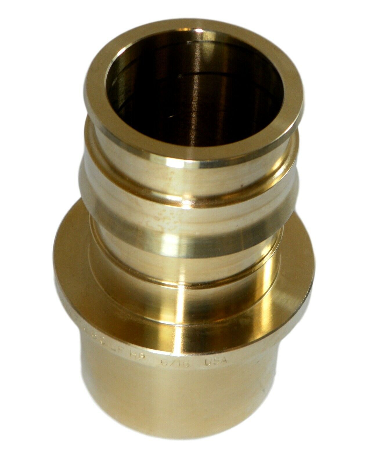 Uponor LF4502020 ProPEX LF Brass Fitting Adapter, 2" PEX x 2" Copper