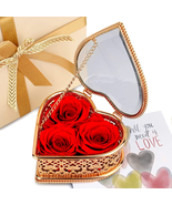 Valentine&#39;S Day Gift. Preserved Flowers Box, Fresh Flowers Birthday for ... - $60.79
