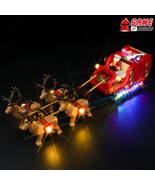 Game of Bricks LED Light Kit ONLY for LEGO Santa&#39;s Sleigh 40499  - $26.99+
