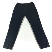 NAUTICA School Uniform Pants Navy Blue Flex Tie Waist 3 Pockets Size 20 Regular - $7.13