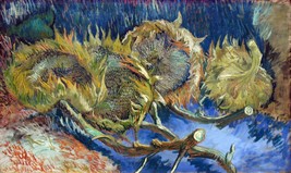 11970.Poster decor.Home Wall.Room art.Vincent Van Gogh painting.Sunflowers - $14.25+