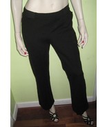 Vintage BLUE SKY Clothing Co. WOMEN&#39;S Ladies Black Pants Trousers Size S... - $34.99
