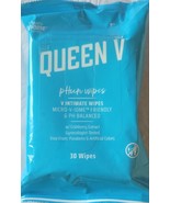 Queen V pHun Wipes V Intimate Wipes Micro-V-iome PH Balanced Cranberry E... - $14.50