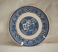 Old Vintage Blue Willow Pattern by SCIO 6&quot; Bread &amp; Butter Plate Coupe Sh... - $9.89