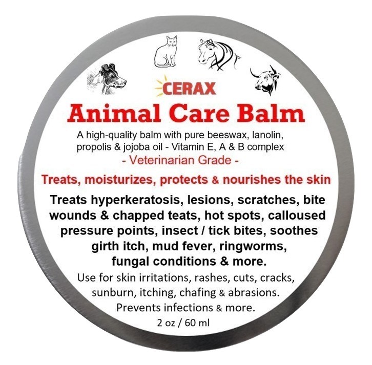 CERAX Animal Care Balm - promotes healing, protects and nourishes the skin