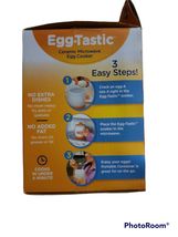 Egg-Tastic Microwave Egg Cooker & Poacher for Fast And Fluffy Eggs-As Seen On TV image 4