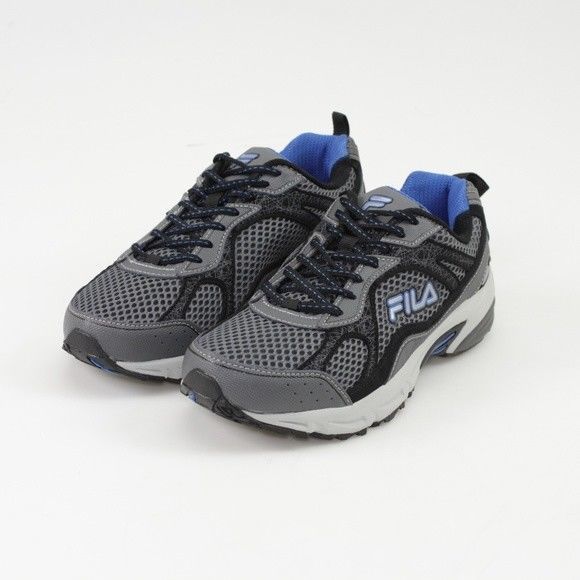 fila running shoes mens blue