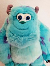 Disney Store Monsters Inc Sulley Plush Stuffed Animal Blue - $23.21