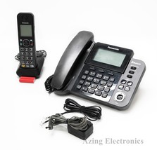 Panasonic KX-TGF380 Phone and Cordless Phone Combo with Bluetooth - READ image 1