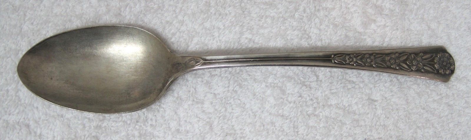 ANTIQUE International Sterling Soup Spoon PRELUDE PATTERN Great Shape