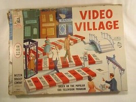 Board Game Video Village 1962 Milton Bradley [G11] - $18.24