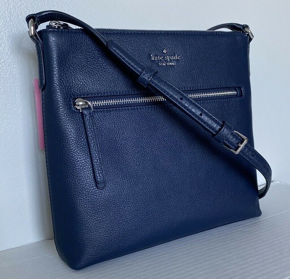 New Kate Spade New York Jackson Top zip crossbody handbag Leather