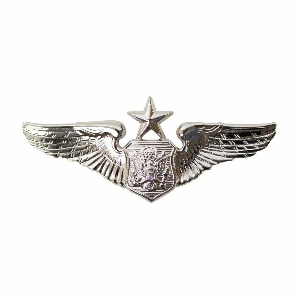 Mini Genuine U.S. AIR FORCE (USAF) BREAST BADGE OFFICER AIRCREW