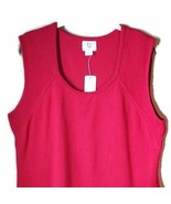 Apt. 9 Red Sleeveless Pullover Sweater Top Size XL NWT - $20.47