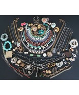 85 pc costume jewelry lot - 925 Coro Trifari JJ Chloe &amp; Isabel Turin Emm... - $299.99