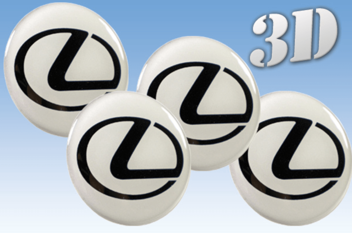 Rim stickers Lexus Wheel Center Caps