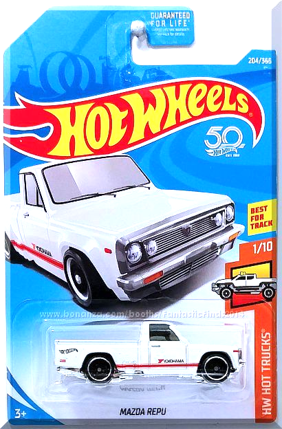 Hot Wheels Mazda Repu (Orange) 2/10 HW Hot Trucks 2022 - 24/250 (Short Card) ***Comes in a Klas Car Keeper Protective Case *** HCV58