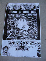 Signed and Numbered Xenya Santuary Press Comic Art Ecstasy in Black Tour... - $37.62