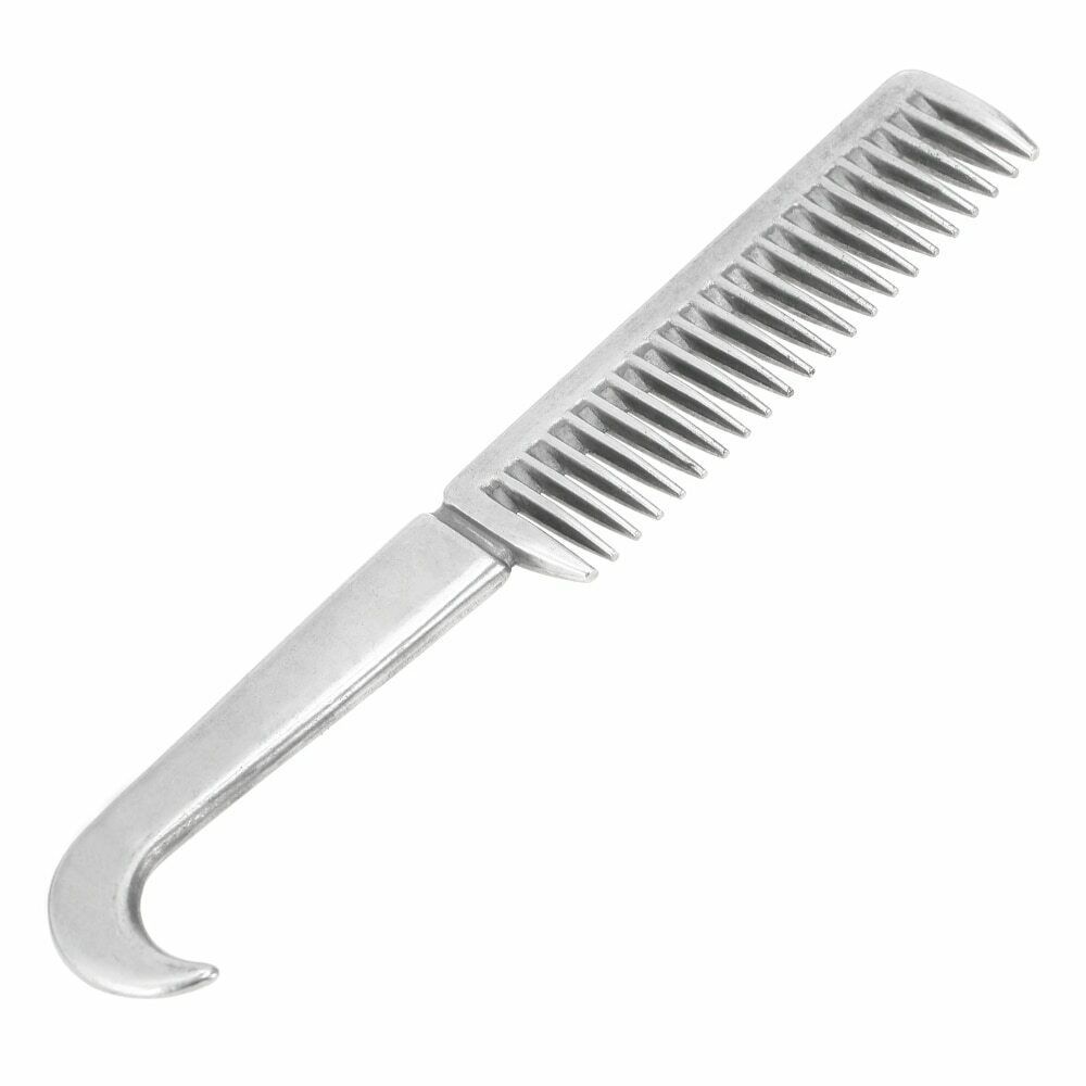 ENJOY® Aluminum Alloy Horse Comb Mane Tail Pulling Comb Metal Horse