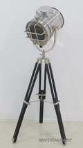 Vintage Small Floor lamp for Side Table Corner Searchlight Window Props image 1