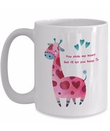 Romantic Valentine Day Gift You Stole My Heart I&quot;ll Let You Keep Giraffe... - £15.57 GBP+