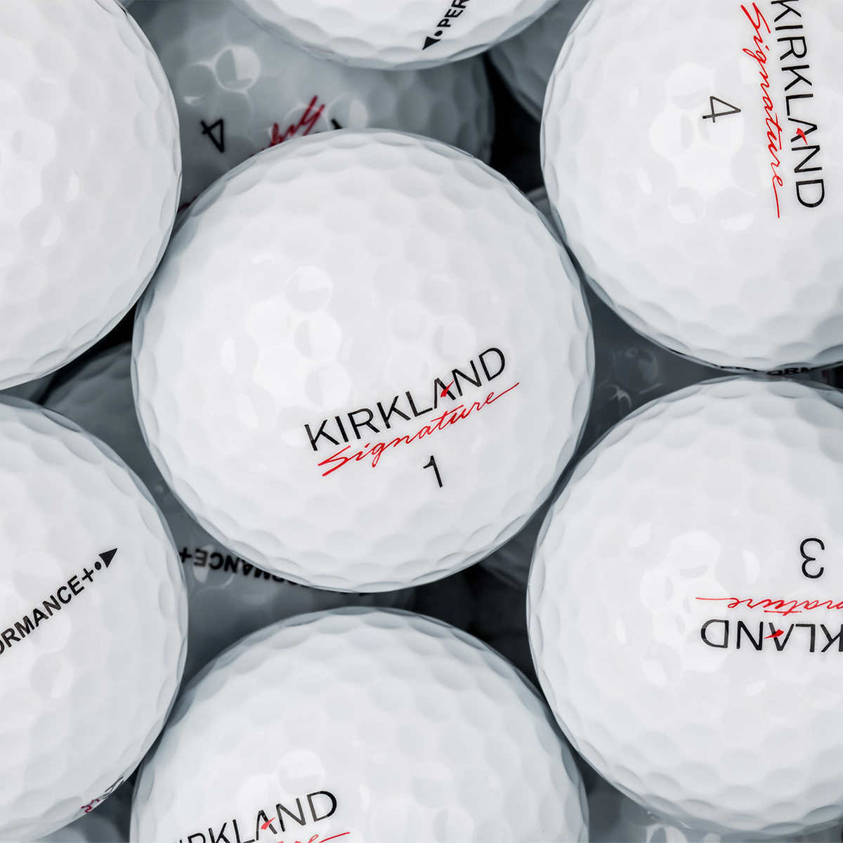 Kirkland Signature 3piece Urethane Cover Golf Ball, 2dozen Golf Balls