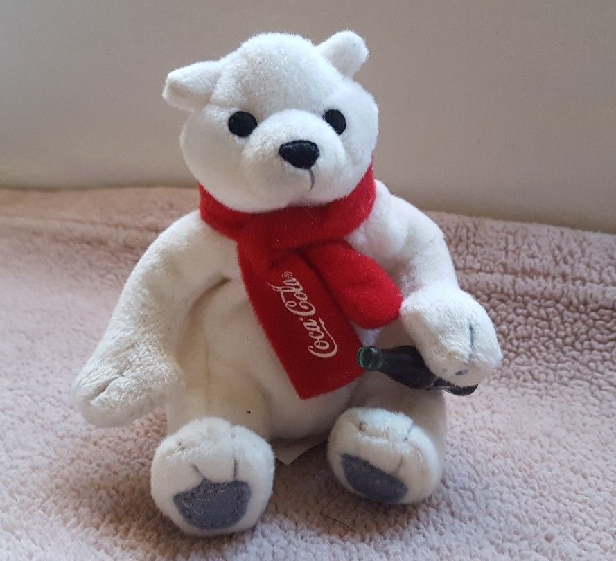 coke polar bear plush