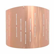 Royal Designs &quot;DIY&quot; Metallic Drum Hardback Shade, Polished Copper, 8&quot; x ... - $36.95
