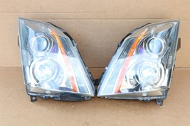 08-13 Cadillac CTS 4 door Sedan Halogen Headlight Lamp Set L&R image 1