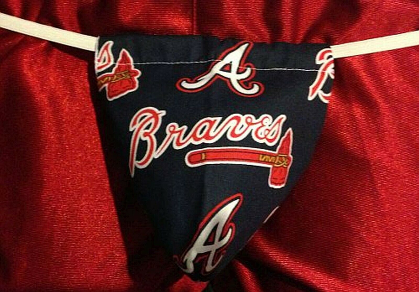 Sexy Mens ATLANTA BRAVES MLB Baseball Gstring Thong Male Lingerie