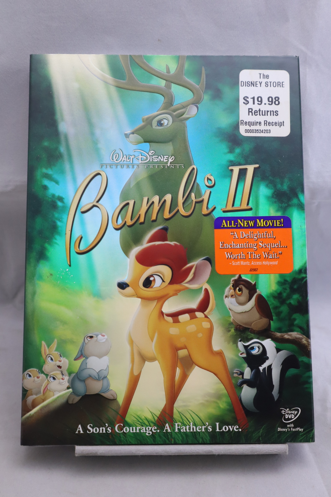 Disney’s Bambi II Single Disc Edition Animated DVD Movie - DVDs & Blu ...