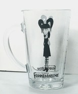 Disney Store Frankenweenie Elsa Van Helsing 5&quot; Tall Glass Mug 12 oz Tim ... - $9.99