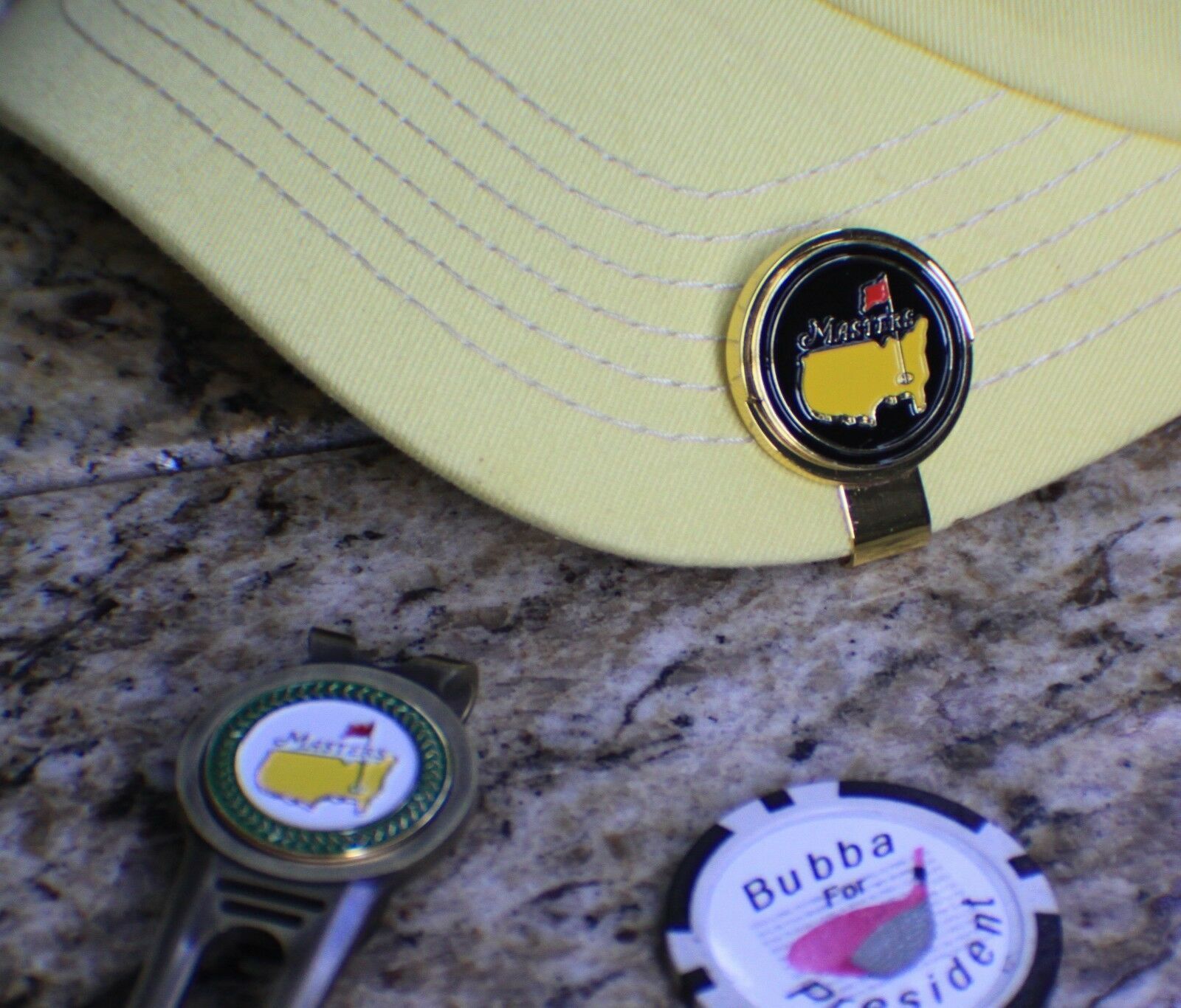 masters ball marker hat clip