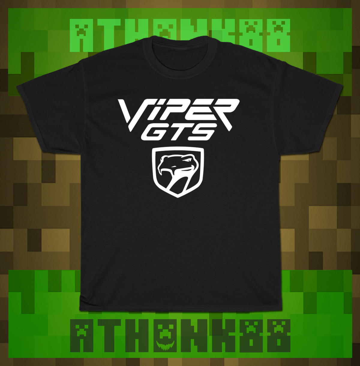 New Shirt Dodge Viper GTS Logo Men T-Shirt Free Shipping!