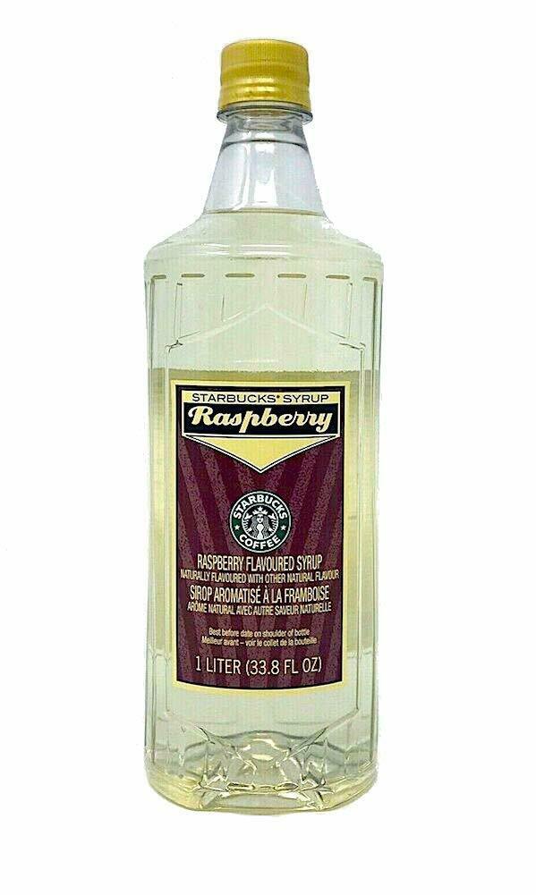 Starbucks Fresh Raspberry Syrup 1 L Bottle - Starbucks