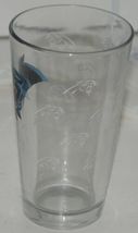 NFL Boelter Brands LLC 16 Ounce Carolina Panthers Pint Glass White Coasters image 3