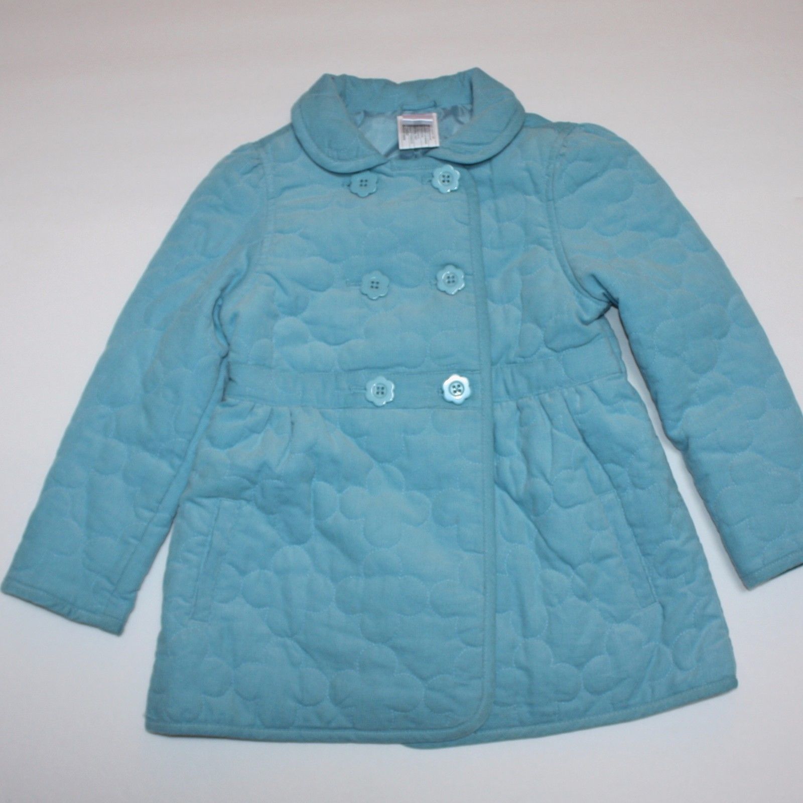 NEW Gymboree Girls Coat Jacket Aqua Blue Hooded NWT sizes 6-12 MTHS 12-18 MTHS