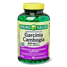 Spring Valley Garcinia Cambogia Dietary Supplement, 180 Capsules..+ - $29.69
