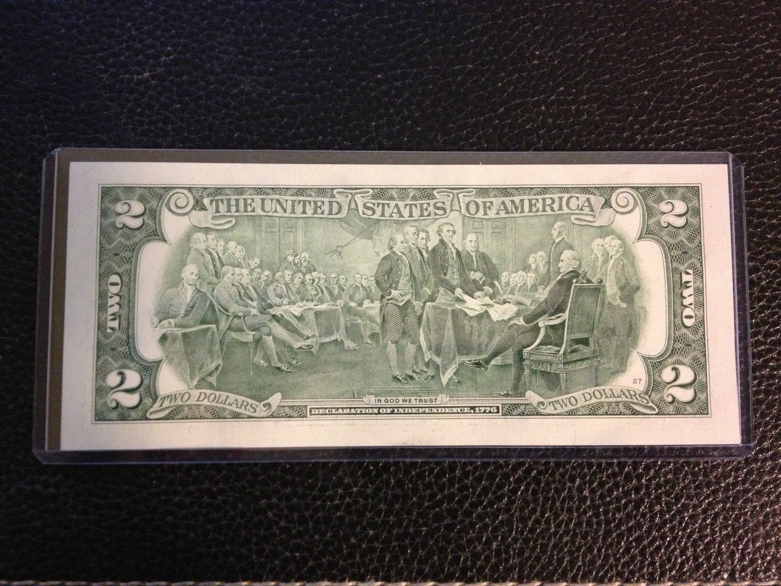 THE SCREAM Edward Munch 1893 *Famous Masterpieces* Legal Tender $2 U.S Bill