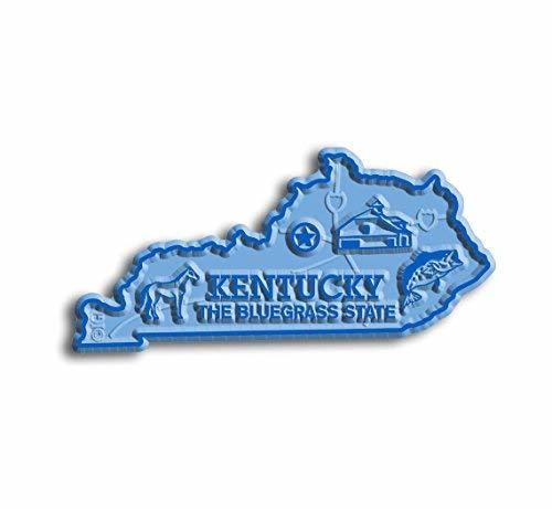Kentucky Small State Magnet by Classic Magnets, 2.9 x 1.4, Collectible Souveni