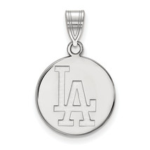 SS MLB  Los Angeles Dodgers Medium Disc Pendant - $54.54