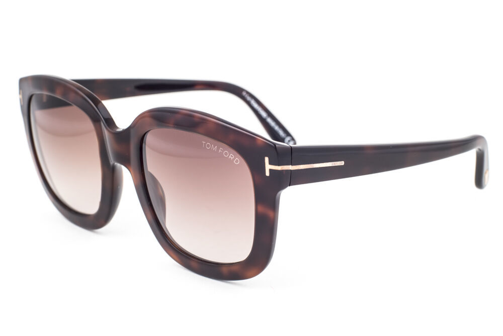 Tom Ford Christophe Dark Havana / Brown Gradient Sunglasses TF279 50F