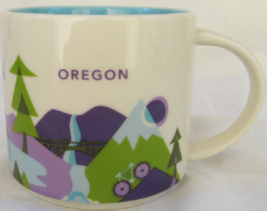Starbucks Oregon You Are Here Collection Coffee Mug NEW IN BOX - $133.88