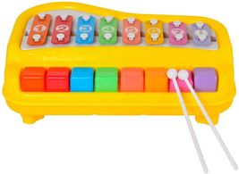 8-Key Toddler  Xylophone / Piano  -  With 6 Music Scores  -  For  18 - 36 Months image 3