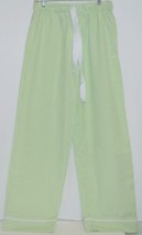 Ellie O Adult Seersucker Lounge Pants Size Medium Color Lime image 1