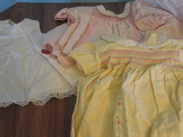 LOT OF 3 COLLECTIBLE ,Girls BABY l Dress Outfit Clothes  DIFFERENT SIZES #2 - $18.00