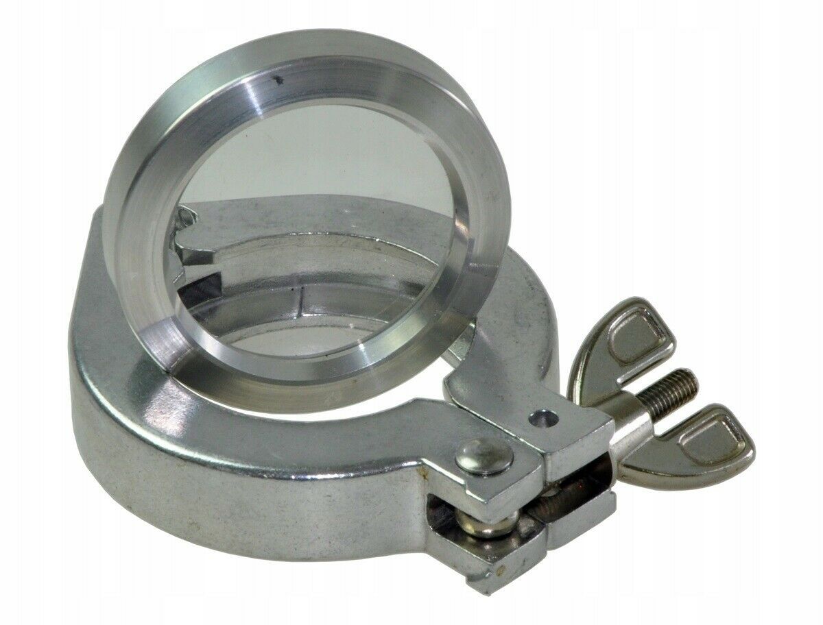 Quartz sight glass vacuum quartz window ISO KF40 / 5959 Vacuum Chambers